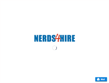 Tablet Screenshot of nerds4hire.com